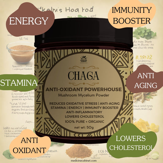 CHAGA MUSHROOM | THE MUSHROOM OF IMMORTALITY | ANTI-OXIDANT POWERHOUSE